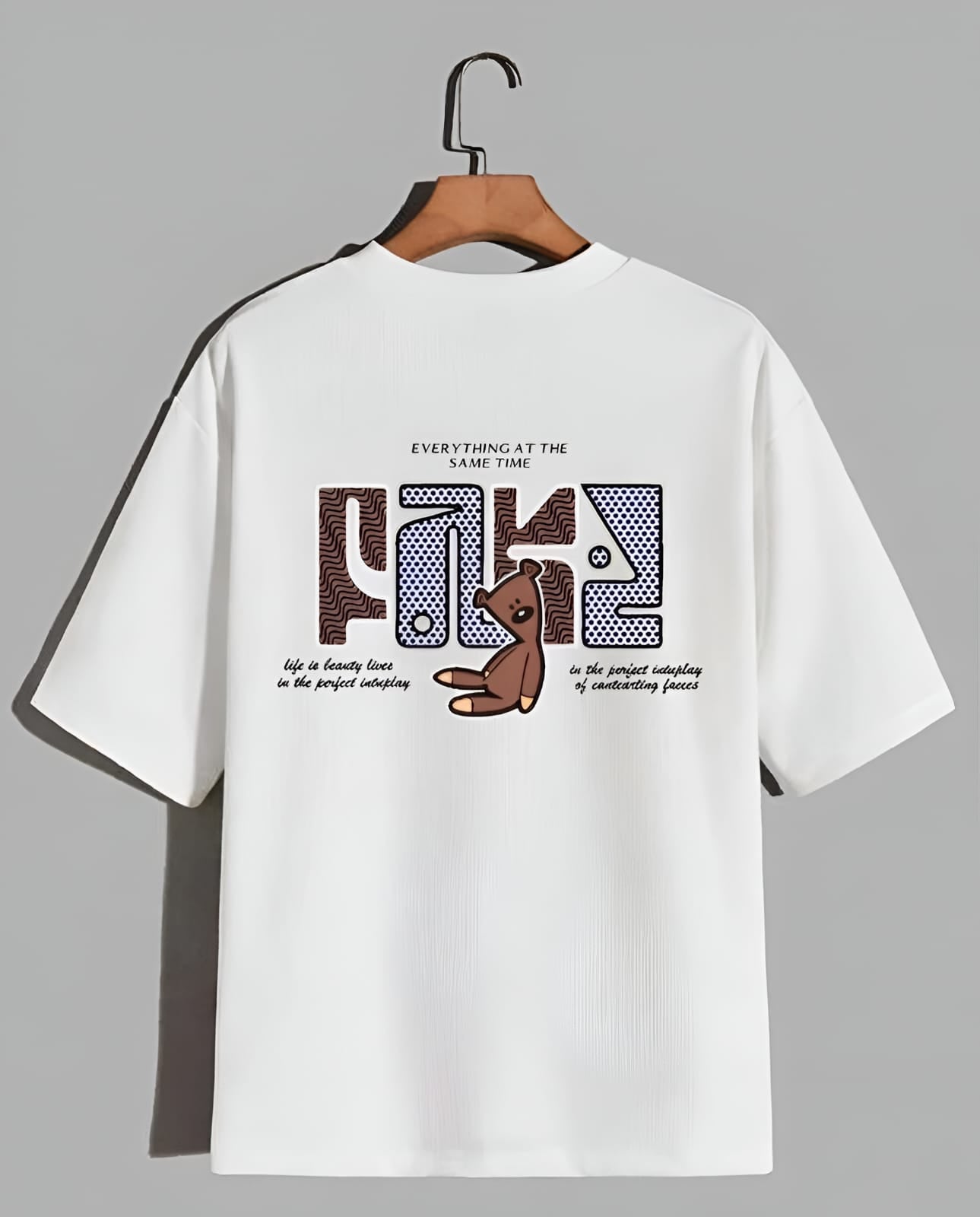 Urban Contrast Graphic Tee