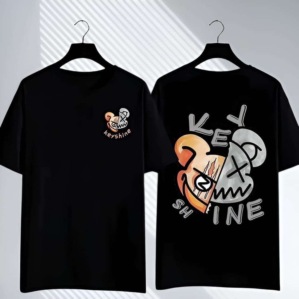 Split Vibe Graphic Streetwear T-Shirt