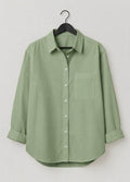 Premium Rolled-Sleeve Linen Blend Shirt